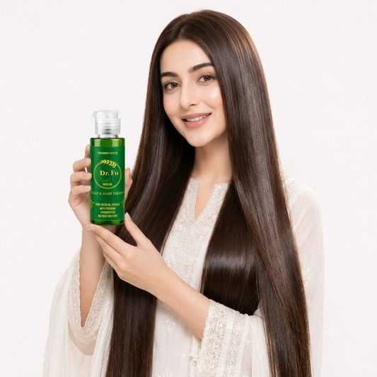 Dr. Fo Scalp & Hair Therapy with Pure Neem Oil & Premium Homeopathic Mother Tinctures®